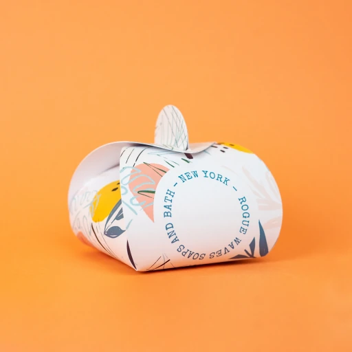 Empaque Cebollita personalizado sobre fondo naranja
